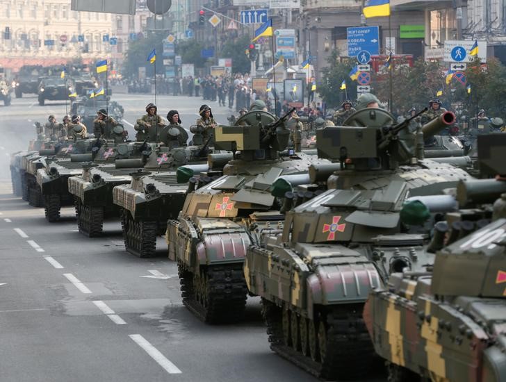 © Reuters. موسكو: السلاح الأمريكي سيدفع كييف لاستخدام القوة في شرق أوكرانيا