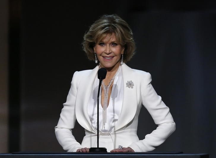© Reuters. A los 80 años, Jane Fonda asegura que nunca pensó que llegaría a los 30