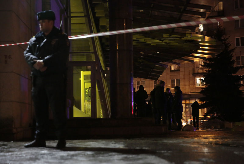 © Reuters. وكالات: روسيا تعلن اعتقال منفذ هجوم سان بطرسبرج