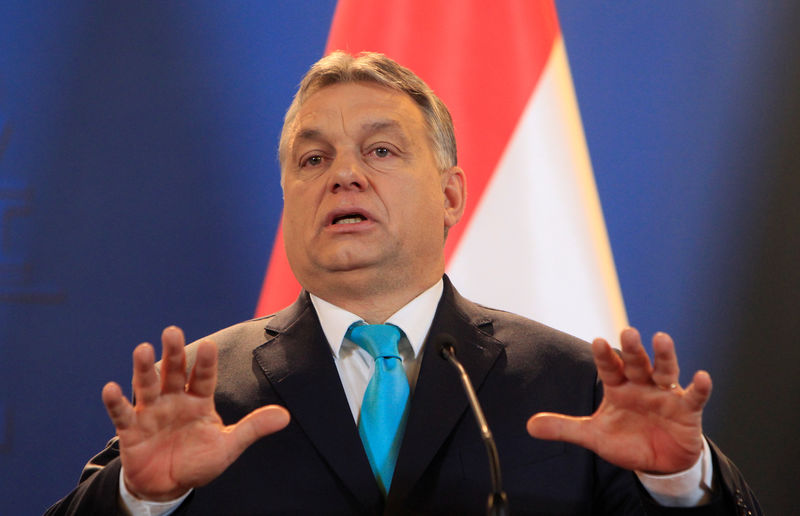 © Reuters. أوربان: المجر وبولندا تريدان دورا كبيرا في تقرير مستقبل أوروبا