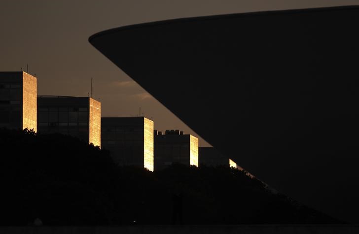 © Reuters. Vista parcial da Esplanada dos Ministérios em Brasília