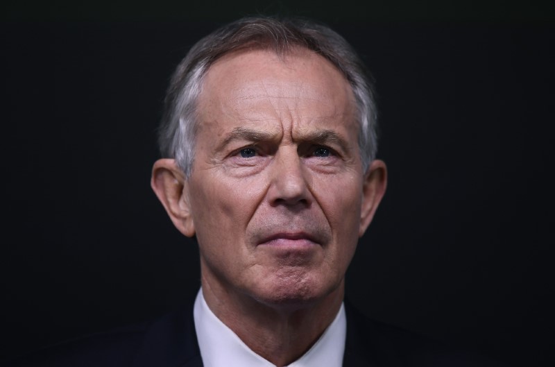 © Reuters. Tony Blair dice a los votantes que se acaba el tiempo para frenar el Brexit