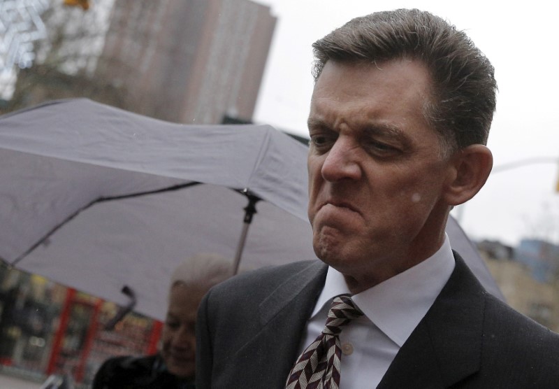 © Reuters. FILE PHOTO: Scott Tucker exits the Manhattan Federal Court in New York