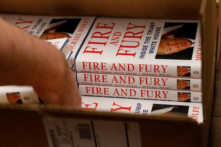 © Reuters. El autor del libro sobre Trump dice su contenido hará caer al presidente