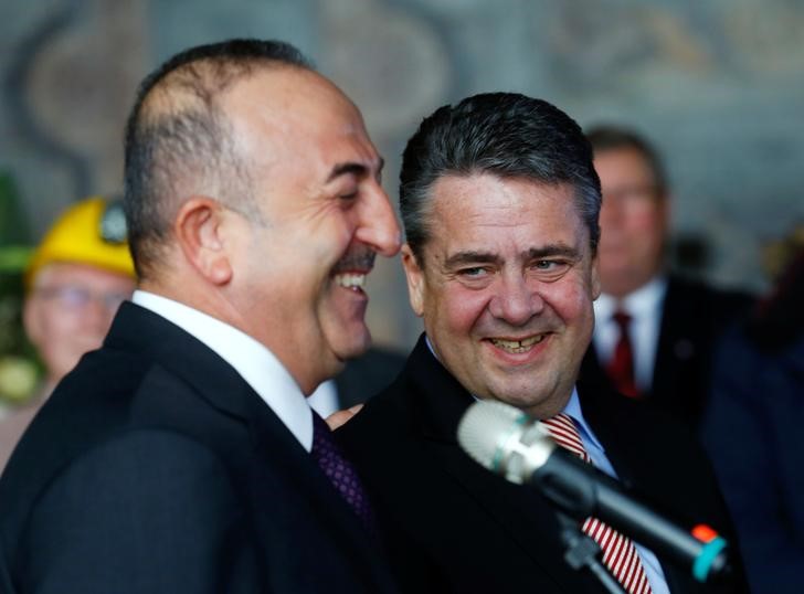 © Reuters. جابرييل: اتفقنا مع تركيا على فعل كل ما هو ممكن لتحسين العلاقات