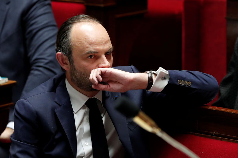 © Reuters. رئيس الوزراء: فرنسا تخطط لمشروع قانون للخصخصة في حملة لبيع أصول الدولة