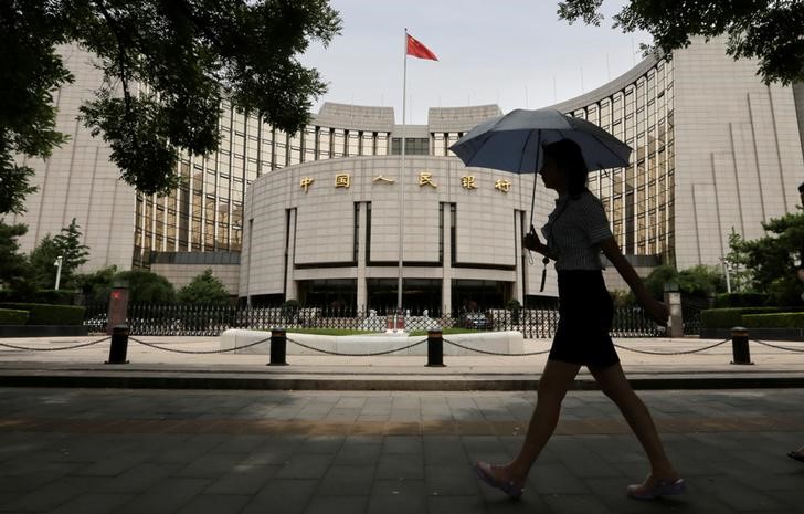 © Reuters. احتياطي الصين يرتفع إلى 3.14 تريليون دولار في ديسمبر