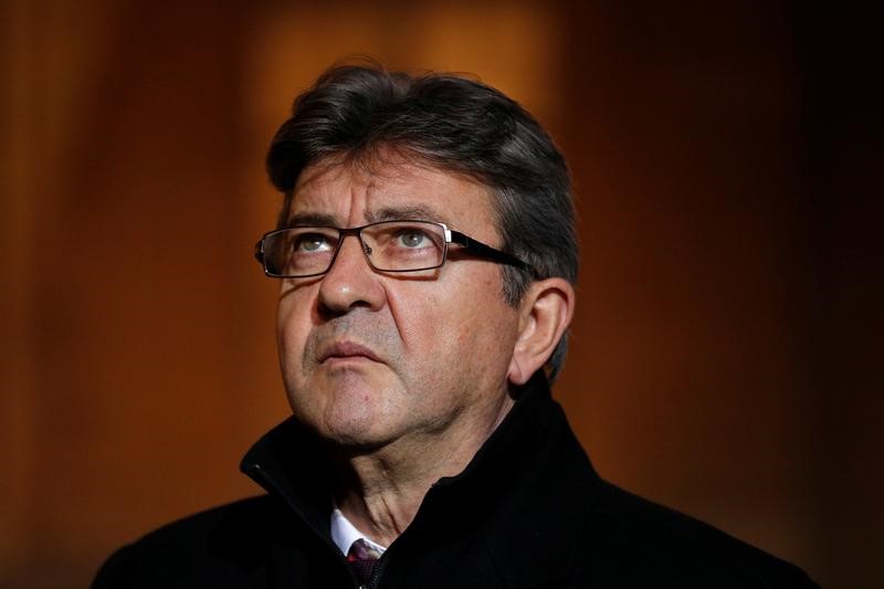 © Reuters. MÉLENCHON DÉFEND LA SINCÉRITÉ DE SES COMPTES DE CAMPAGNE