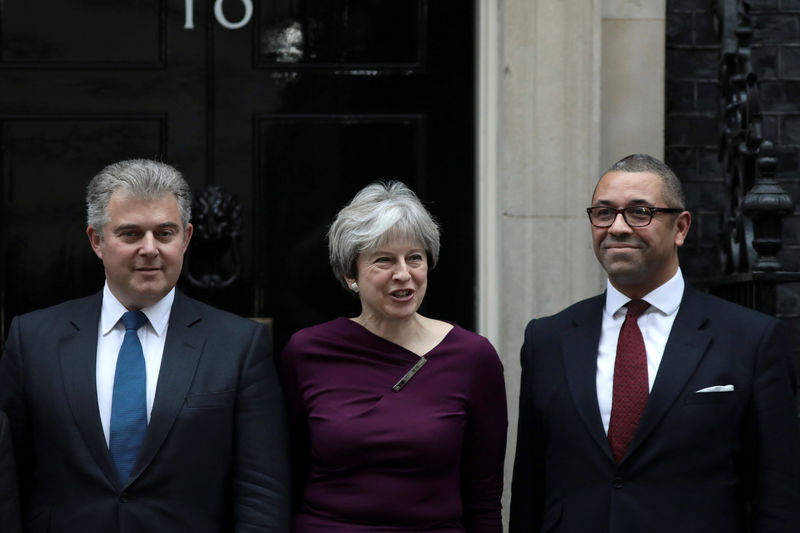 © Reuters. BRANDON LEWIS NOMMÉ LE NOUVEAU CHEF DU PARTI CONSERVATEUR