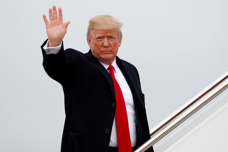 © Reuters. Trump travels to Tennessee to address the American Farm Bureau Federation convention