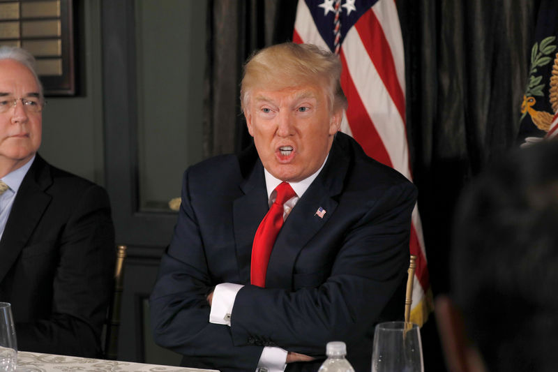 © Reuters. Presidente dos EUA, Donald Trump, fala em New Jersey, Estados Unidos