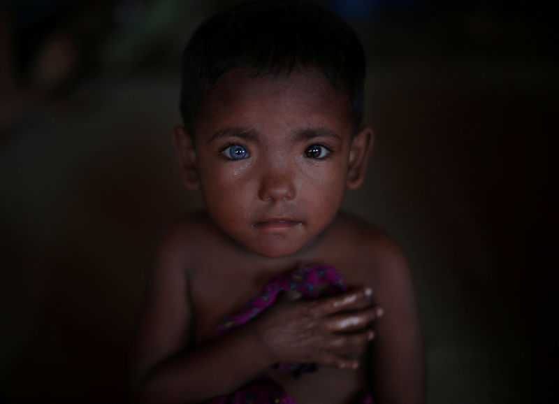 © Reuters. La ONU denuncia la existencia de niños rohinyá desamparados en Myanmar