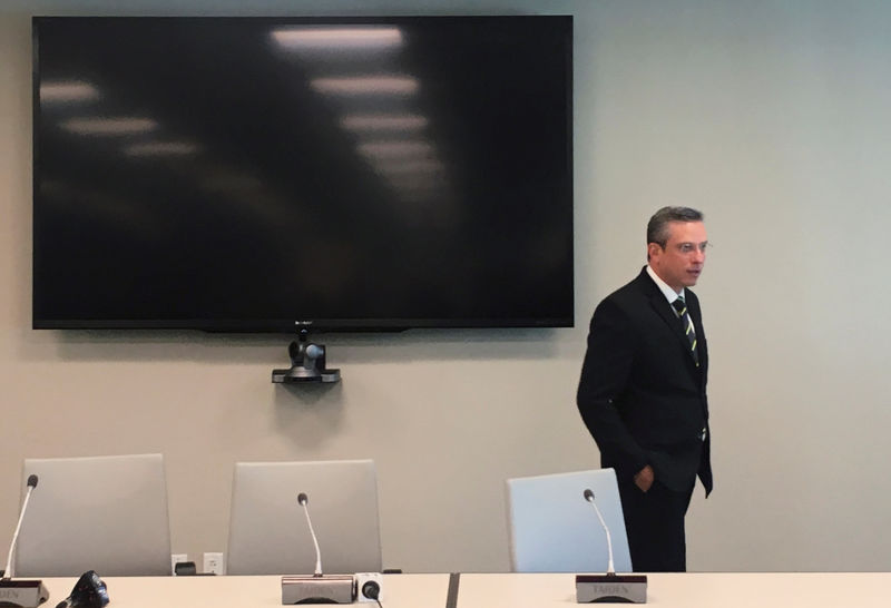 © Reuters. FILE PHOTO: Puerto Rico Governor Alejandro Garcia Padilla at the start of a news conference in New York