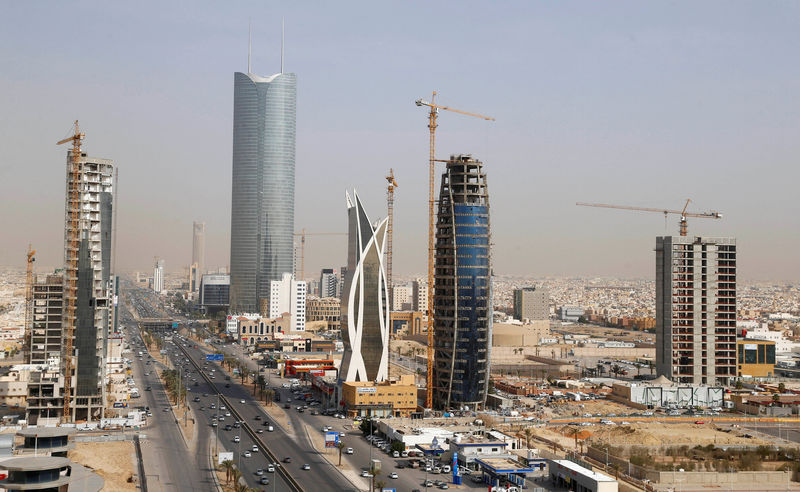 © Reuters. FILE PHOTO: Buildings are seen in Riyadh
