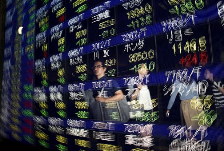 © Reuters. LE NIKKEI À TOKYO FINIT EN BAISSE