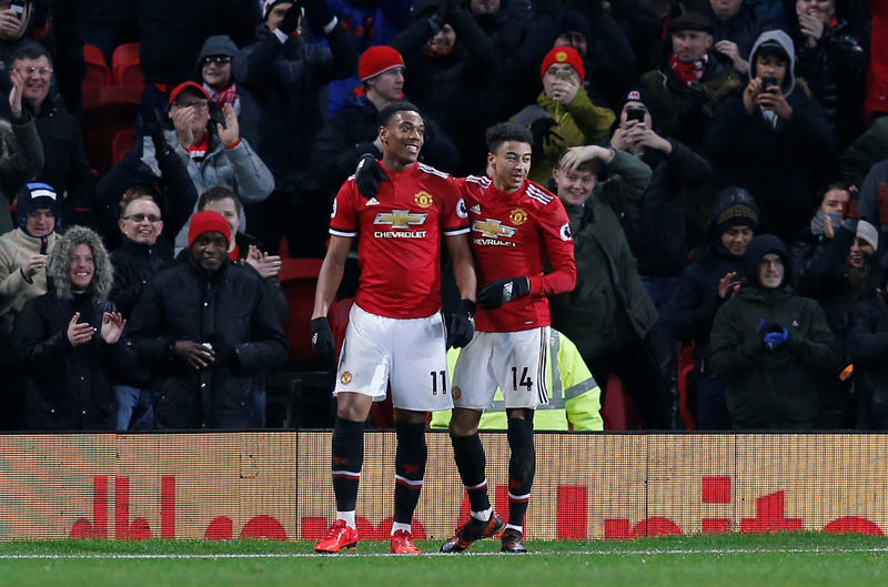 © Reuters. Premier League - Manchester United vs Stoke City