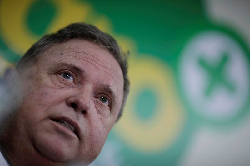 © Reuters. Ministro da Agricultura, Blairo Maggi, durante evento em Brasília