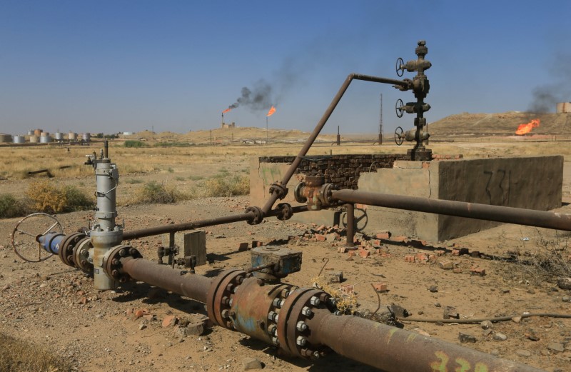 © Reuters. L'IRAK PERMET À BP DE DOPER LA PRODUCTION DE PÉTROLE DE KIRKOUK