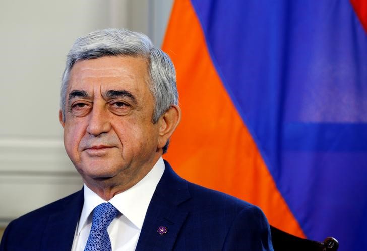 © Reuters. Президент Армении Серж Саргсян