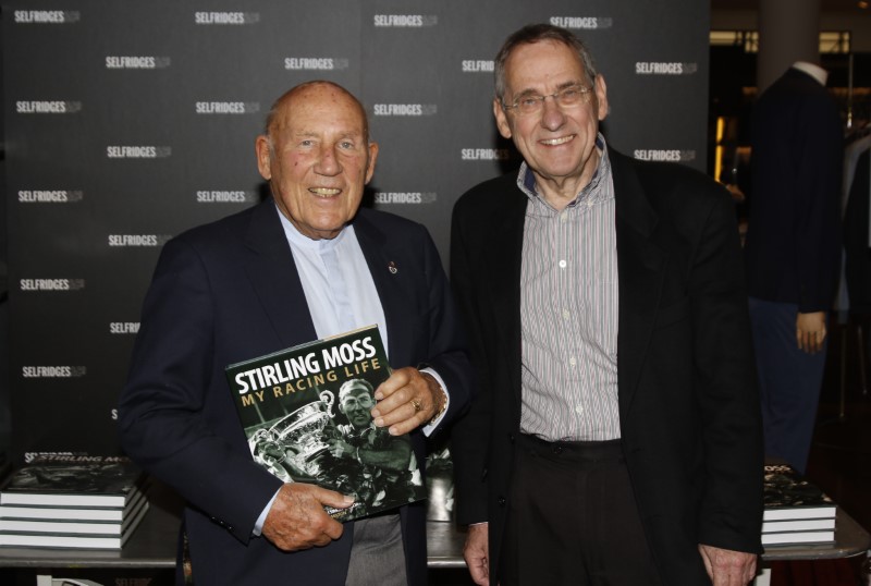 © Reuters. Sir Stirling Moss Book Signing