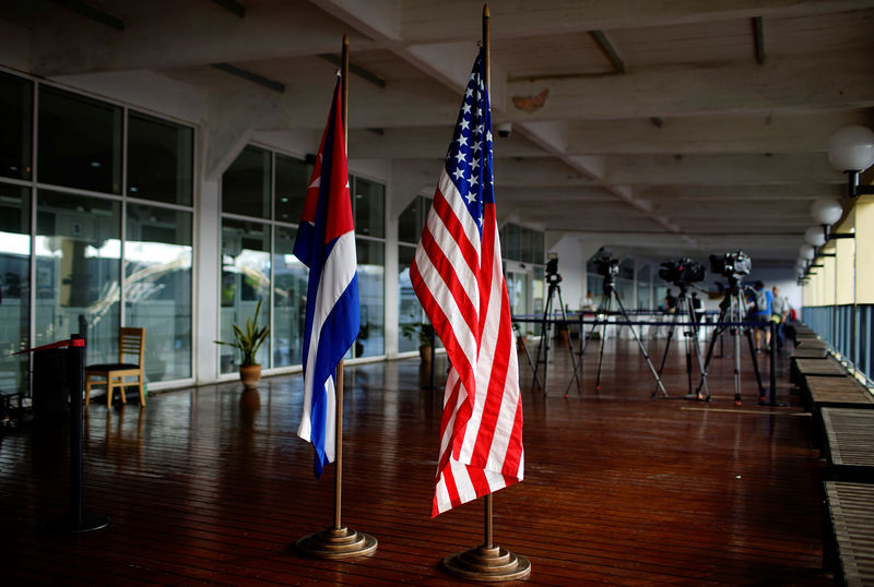 © Reuters. كوبا وأمريكا تجريان محادثات بشأن إنفاذ القانون رغم توترات