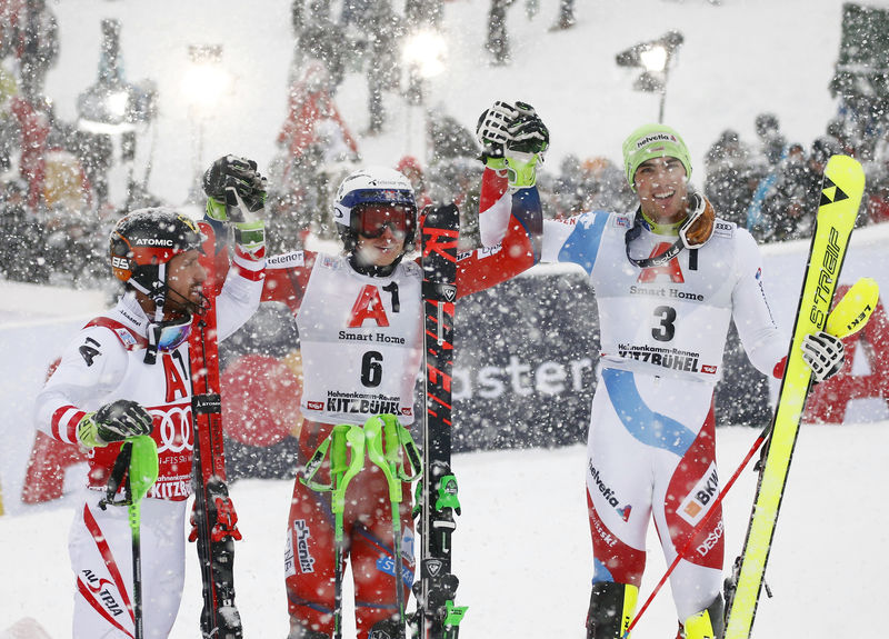 © Reuters. Alpine Skiing - Men's Slalom