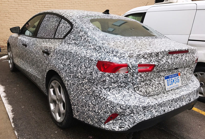 © Reuters. The redesigned Ford Focus car for 2020 is shown in Ann Arbor