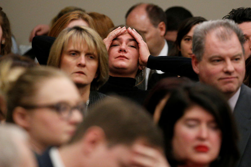 © Reuters. La Federación de Gimnasia de EEUU afronta presión por el escándalo de abusos
