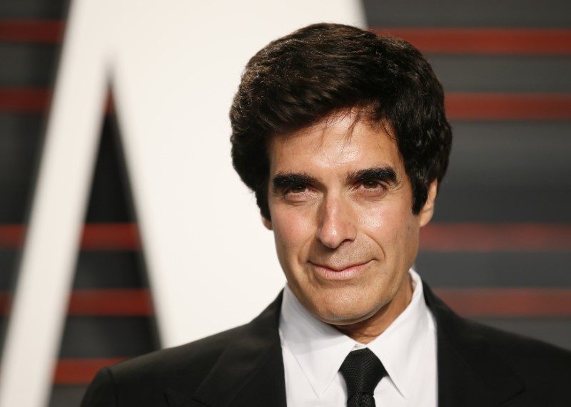 © Reuters. Ilusionista David Copperfield durante evento em Beverly Hills, na Califórnia