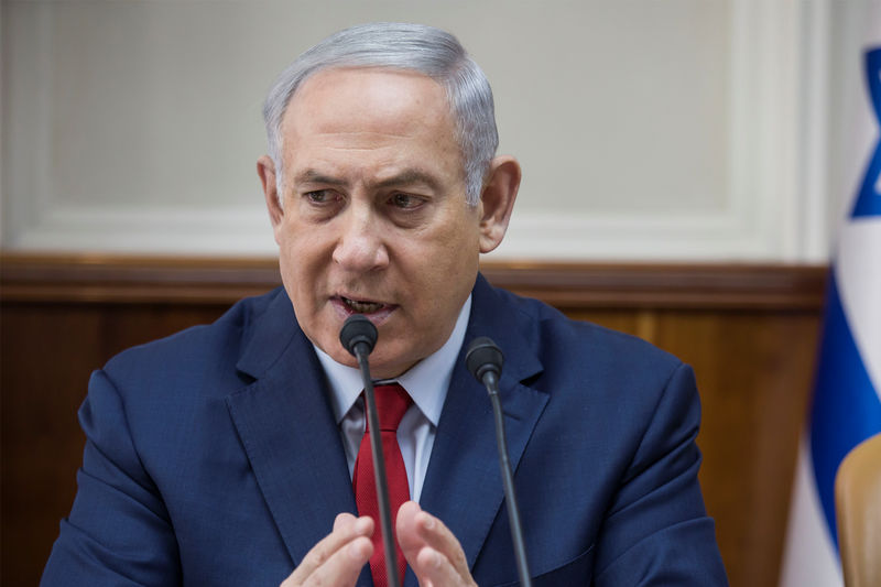 © Reuters. Primeiro-ministro de Israel, Benjamin Netanyahu