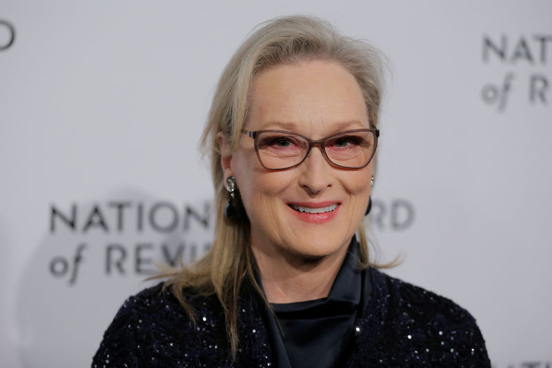 © Reuters. Meryl Streep quiere convertir su nombre en marca registrada