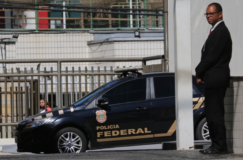 © Reuters. Viatura da Polícia Federal no Rio de Janeiro