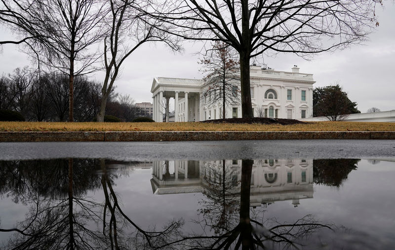 © Reuters. Vista da Casa Branca em Washington