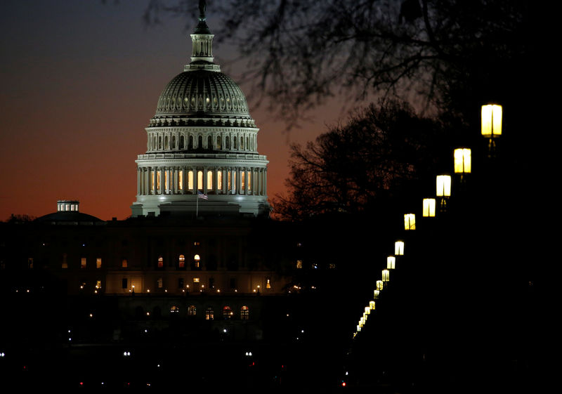 © Reuters. The U.S. Capitol stands in Washington