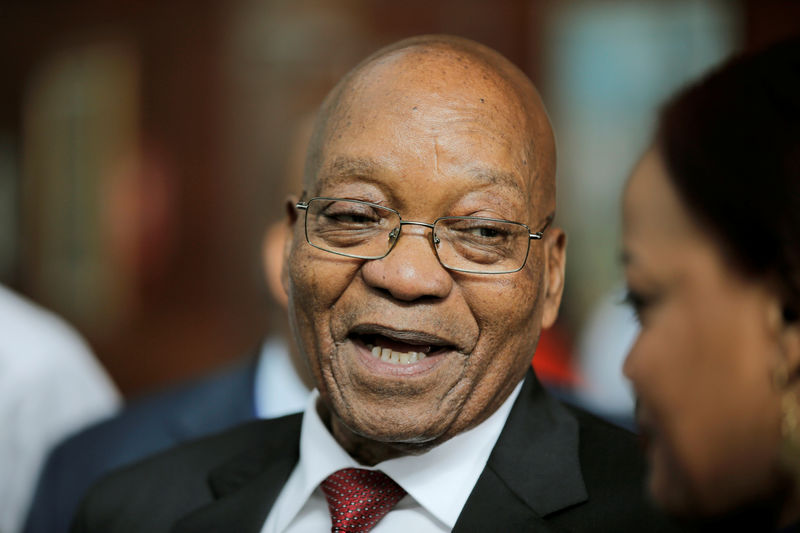 © Reuters. الحزب الحاكم في جنوب أفريقيا يعقد اجتماعا الاثنين لبحث مستقبل زوما