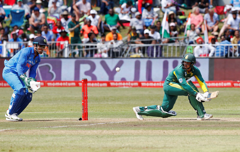 © Reuters. South Africa vs India - First One Day International