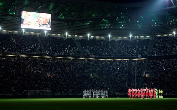 © Reuters. Juventus Stadium a Torino