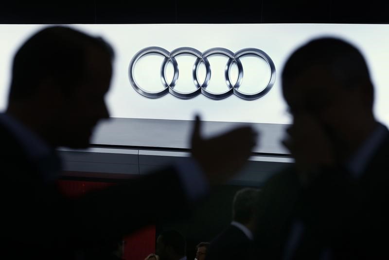 © Reuters. DIESEL: NOUVELLES PERQUISITIONS DANS DES LOCAUX D'AUDI