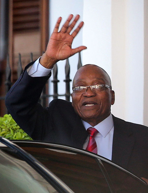 © Reuters. موقع إخباري: رئيس جنوب أفريقيا سيوافق على الاستقالة بشروط