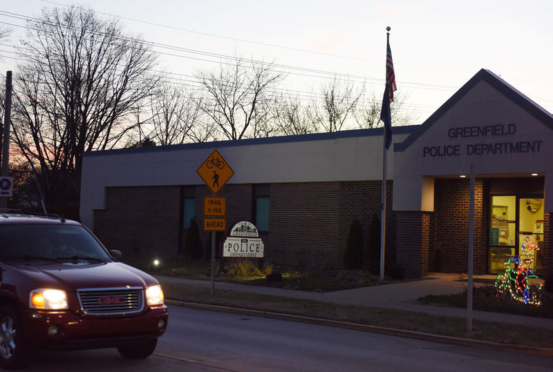 © Reuters. The Greenfield Police Department station in Greenfield