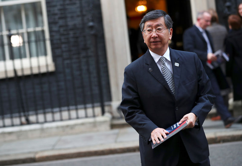 © Reuters. اليابان: الربحية شرط لمواصلة العمل في بريطانيا بعد خروجها من الاتحاد الأوروبي