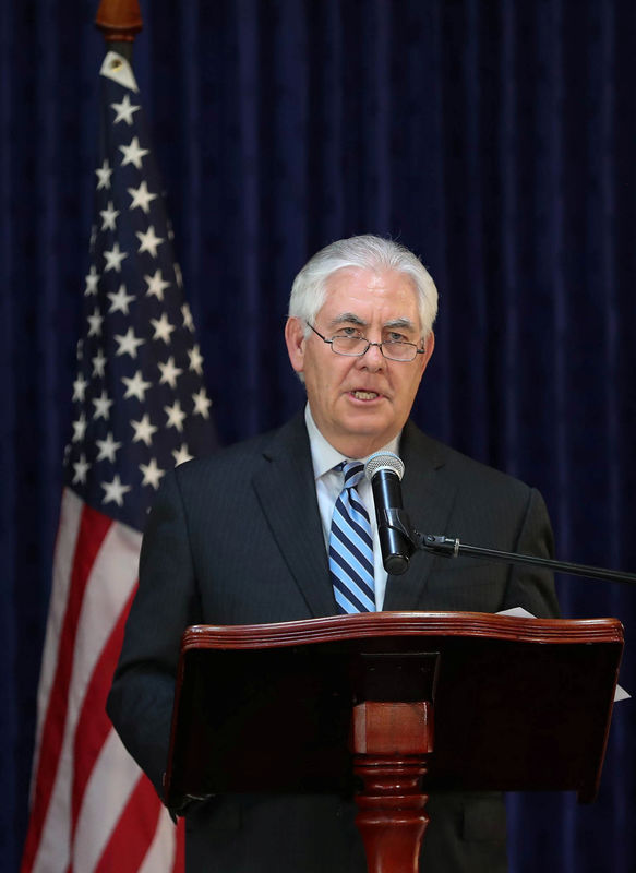 © Reuters. وزير الخارجية الأمريكي يزور الأردن وتركيا ولبنان ومصر والكويت الأسبوع المقبل