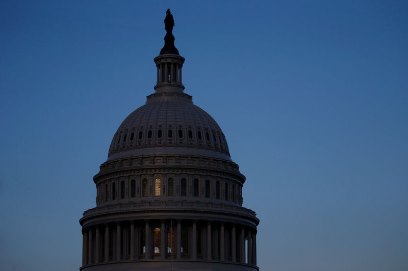 © Reuters. The U.S. Capitol building is seen in Washington