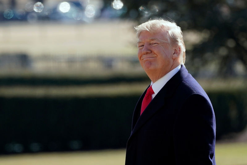 © Reuters. Presidente dos Estados Unidos, Donald Trump, na Casa Branca, em Washington