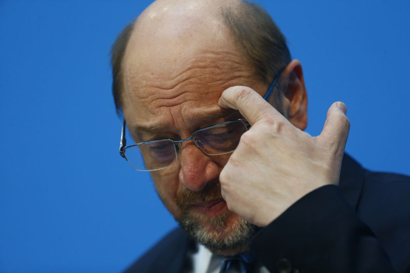 © Reuters. El líder del SPD alemán rechaza la cartera de Exteriores para evitar daños a la coalición