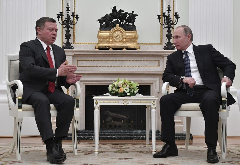 © Reuters. وكالات: الكرملين يقول ملك الأردن سيزور لروسيا