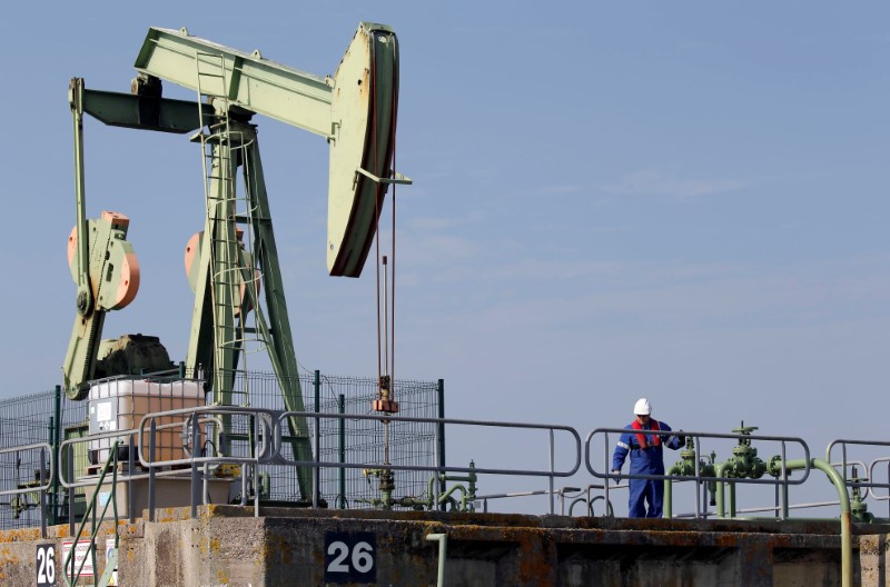 © Reuters. An oil pump jack of Canadian group Vermilion Energy is pictured in Parentis-en-Born