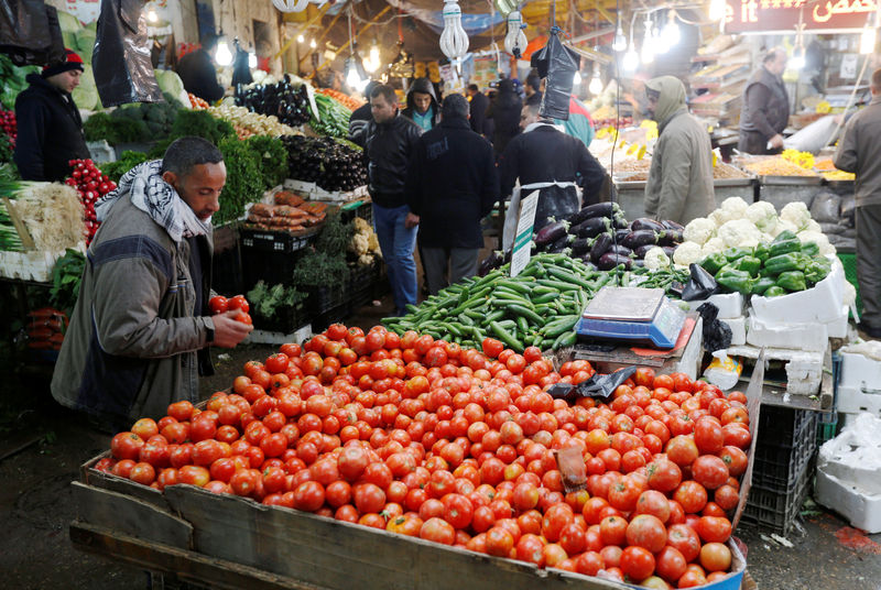 © Reuters. ارتفاع معدل التضخم في الأردن إلى 0.69% في يناير