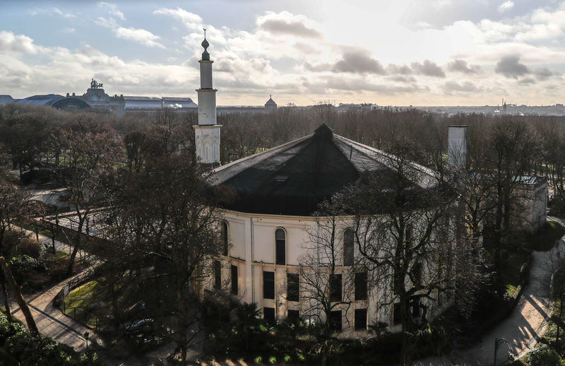 © Reuters. التخلي عن إدارة مسجد في بروكسل رسالة مقصودة من السعودية