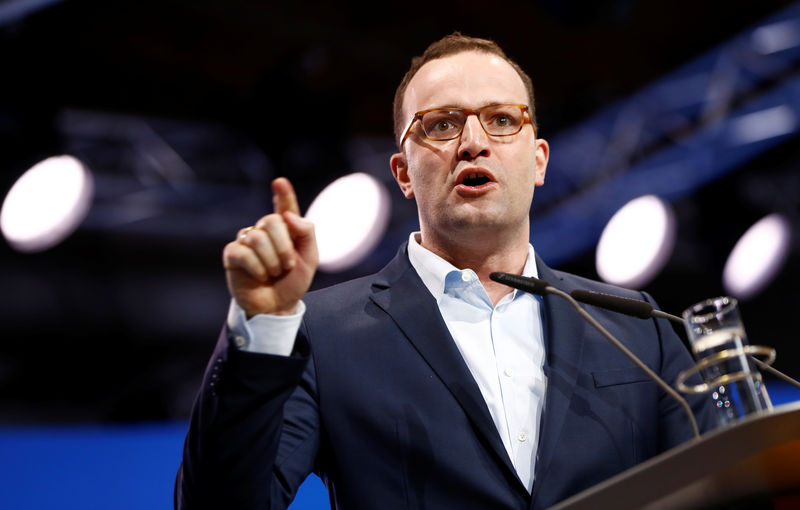 © Reuters. Christian Democratic Union (CDU) party congress in Berlin